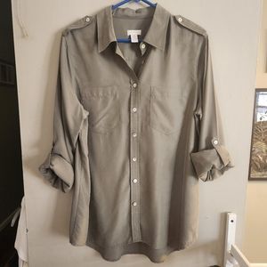 Plus Sz 2 Sage Green Super Soft Blouse